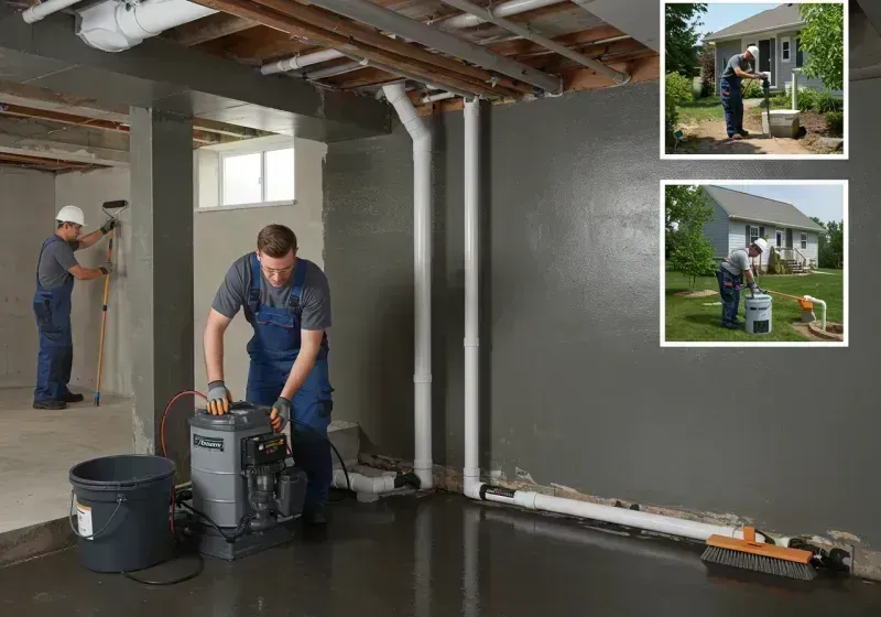 Basement Waterproofing and Flood Prevention process in Mecklenburg County, NC